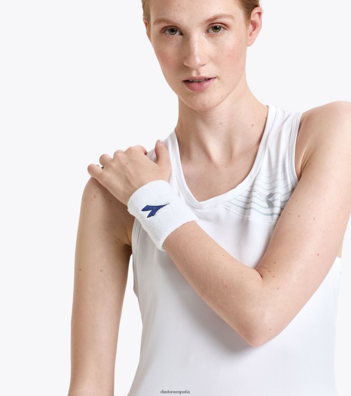 corte de muñequeras 8T8H4Z512 blanco óptico hombres Diadora accesorios