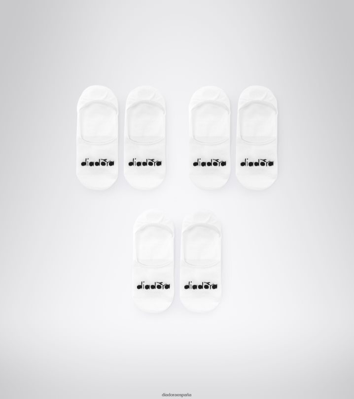 Pack de 3 pares de calcetines u.ghost 8T8H4Z530 blanco óptico hombres Diadora accesorios