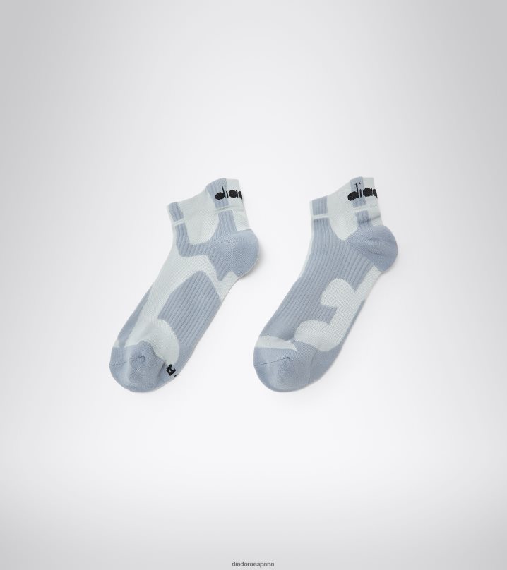 calcetines acolchados 8T8H4Z501 plata metalizada hombres Diadora accesorios