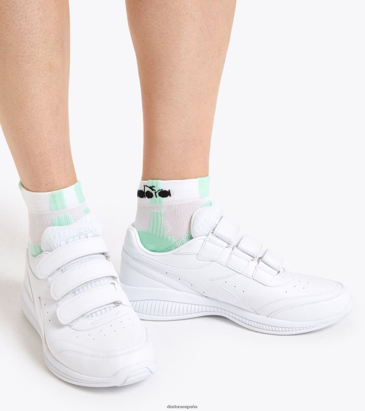 calcetines ligeros de un cuarto 8T8H4Z493 blanco óptico hombres Diadora accesorios