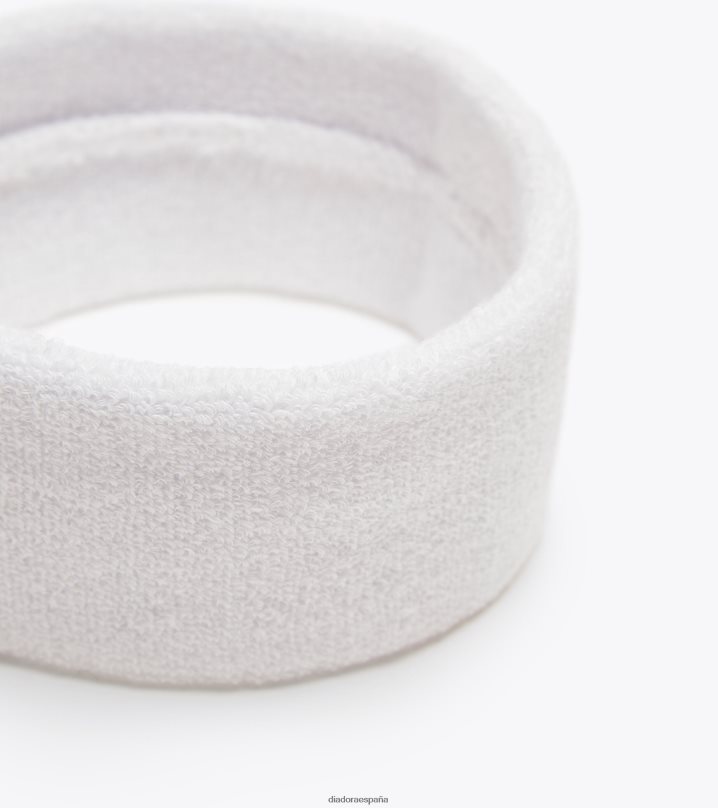 banda para la cabeza 8T8H4Z528 blanco óptico hombres Diadora accesorios