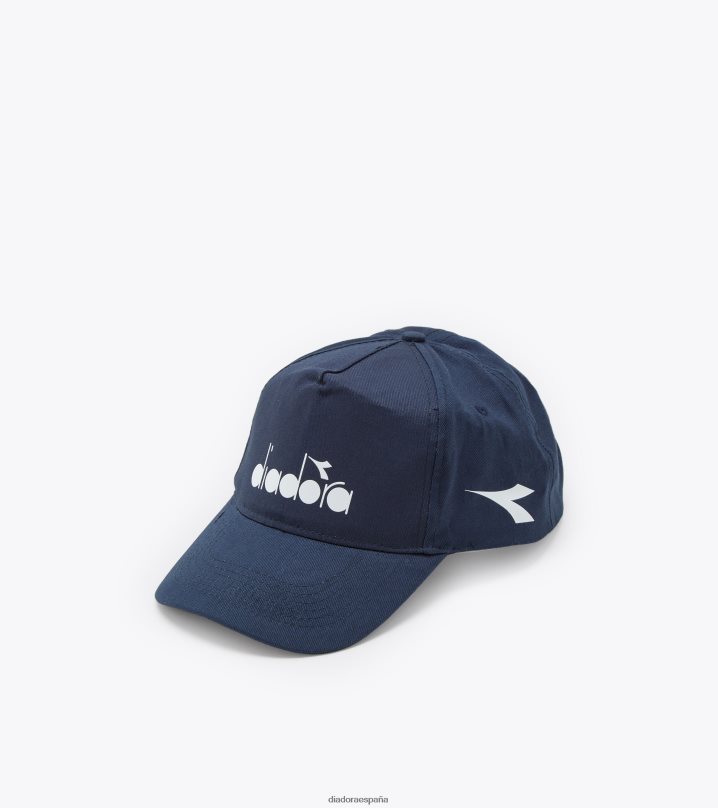 campamento cappellino. italiano 23 8T8H4Z488 azul marino clásico hombres Diadora accesorios