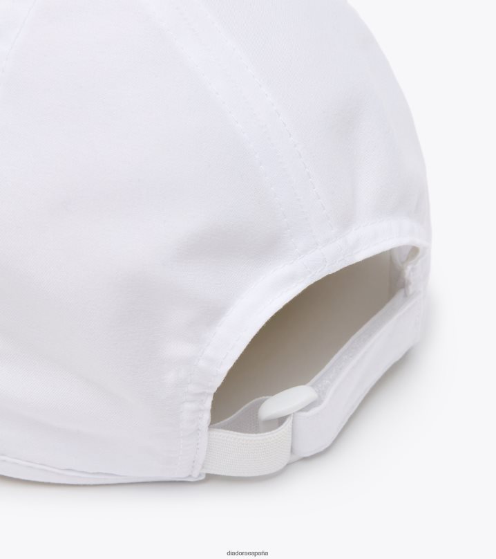 gorra ajustable 8T8H4Z445 blanco negro hombres Diadora accesorios