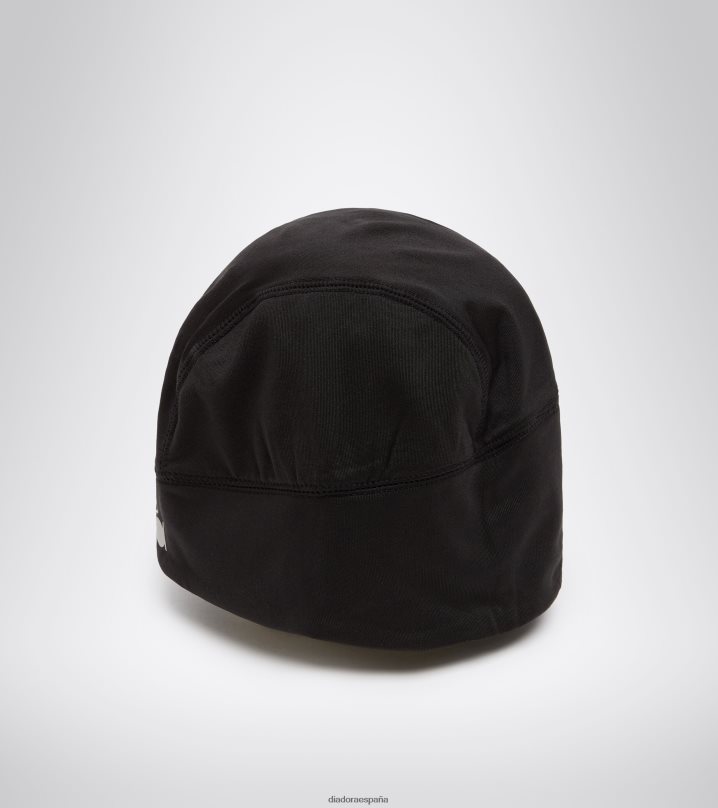 gorro de invierno logo reflectante 8T8H4Z487 pirata negro 1 hombres Diadora accesorios