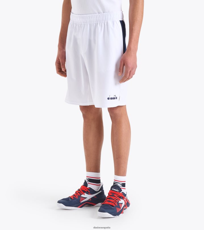 bermudas básicas 8T8H4Z389 blanco óptico hombres Diadora vestir