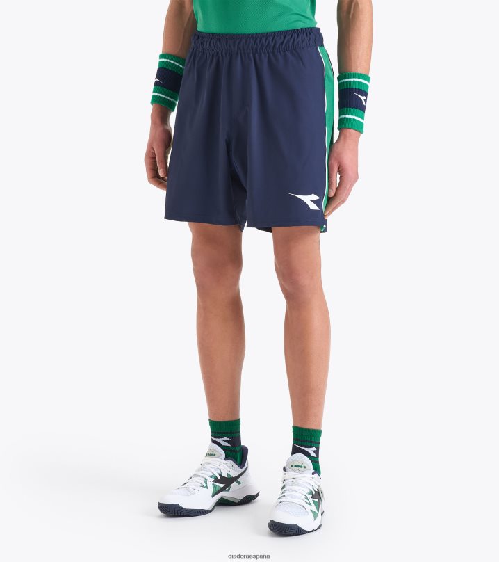 icono de Bermudas 8T8H4Z350 corsario azul hombres Diadora vestir