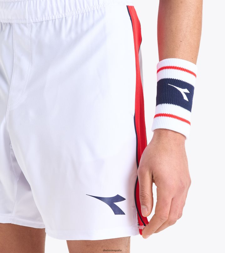 icono de Bermudas 8T8H4Z351 blanco óptico hombres Diadora vestir