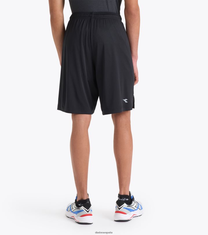 las bermudas sean una 8T8H4Z372 negro hombres Diadora vestir