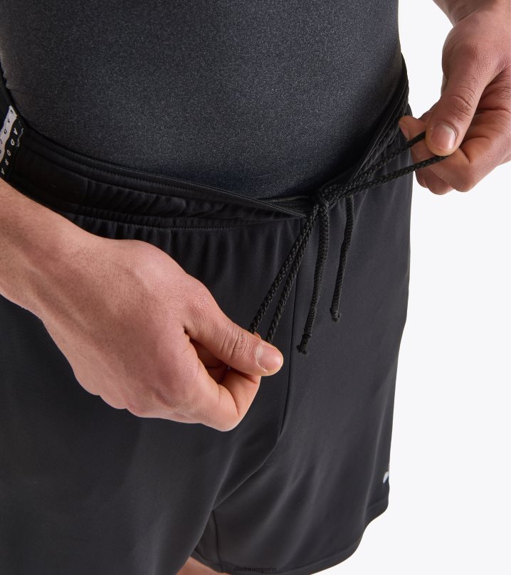 las bermudas sean una 8T8H4Z372 negro hombres Diadora vestir