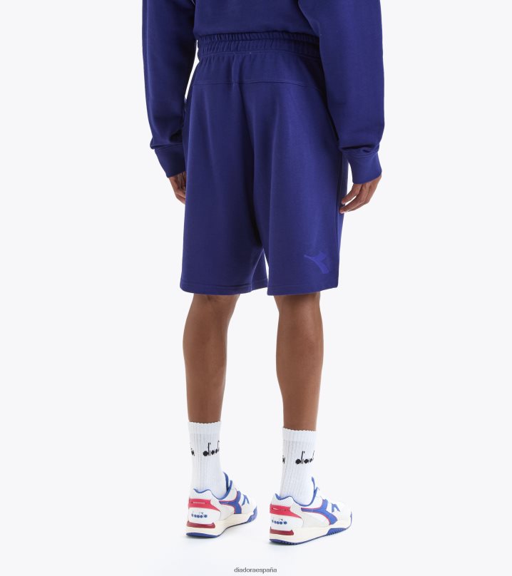 logotipo de bermuda spw 8T8H4Z326 Plano hombres Diadora vestir
