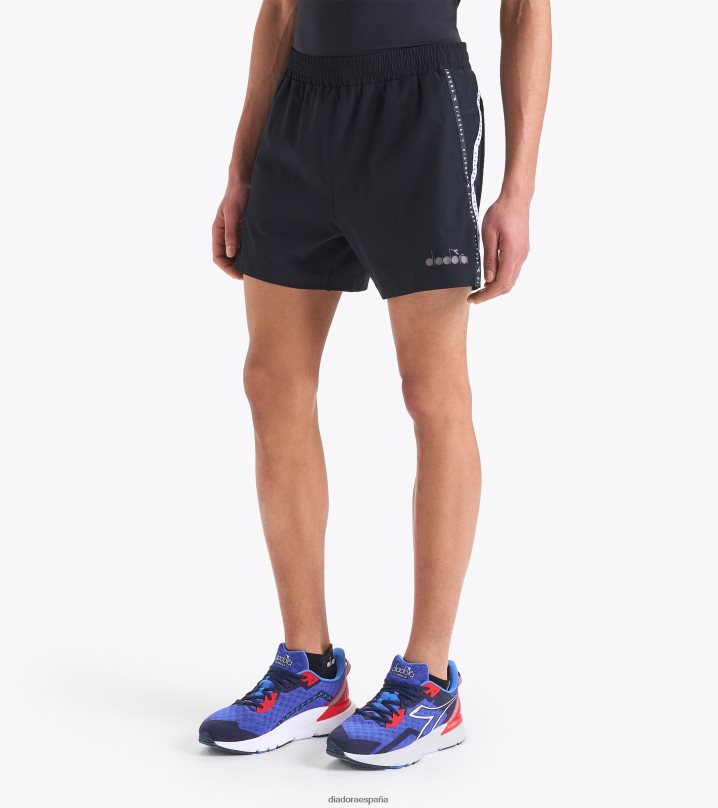 shorts de microfibra 12,5 cm 8T8H4Z361 negro hombres Diadora vestir