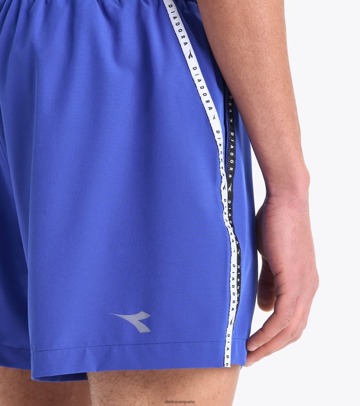 shorts de microfibra 12,5 cm 8T8H4Z362 azul imperial hombres Diadora vestir