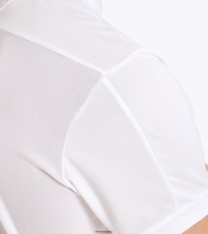 cancha de polo 8T8H4Z422 blanco óptico hombres Diadora vestir