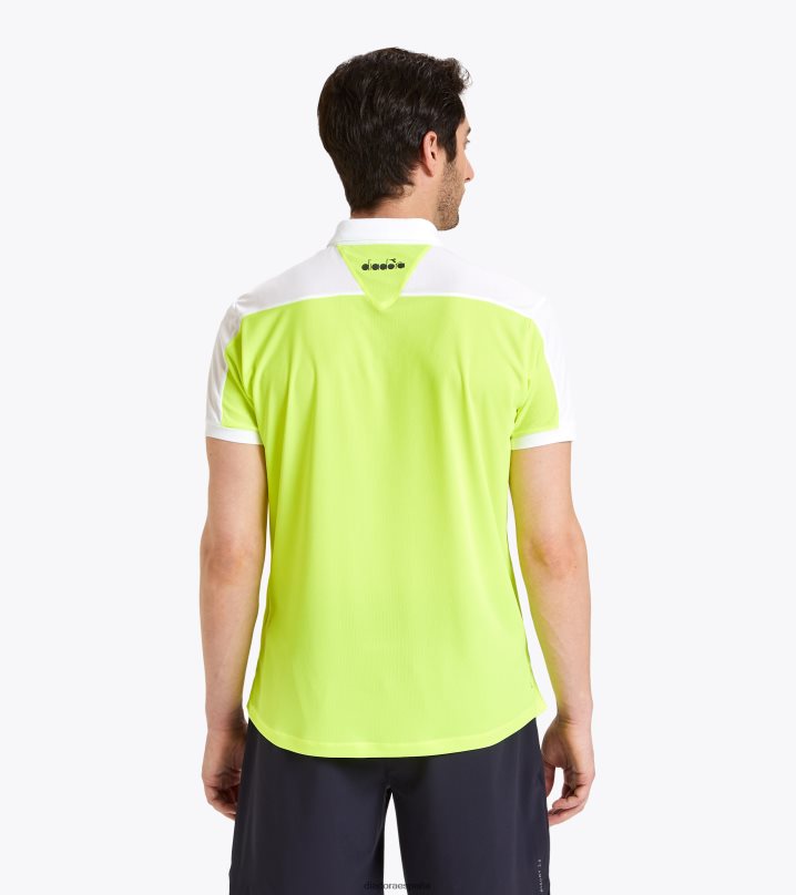 cancha de polo 8T8H4Z426 amarillo fluo dd hombres Diadora vestir