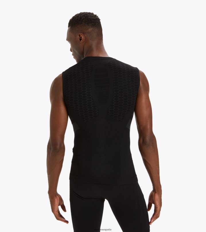 acto de camiseta sl 8T8H4Z427 negro hombres Diadora vestir