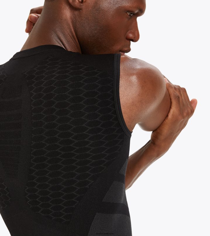 acto de camiseta sl 8T8H4Z427 negro hombres Diadora vestir