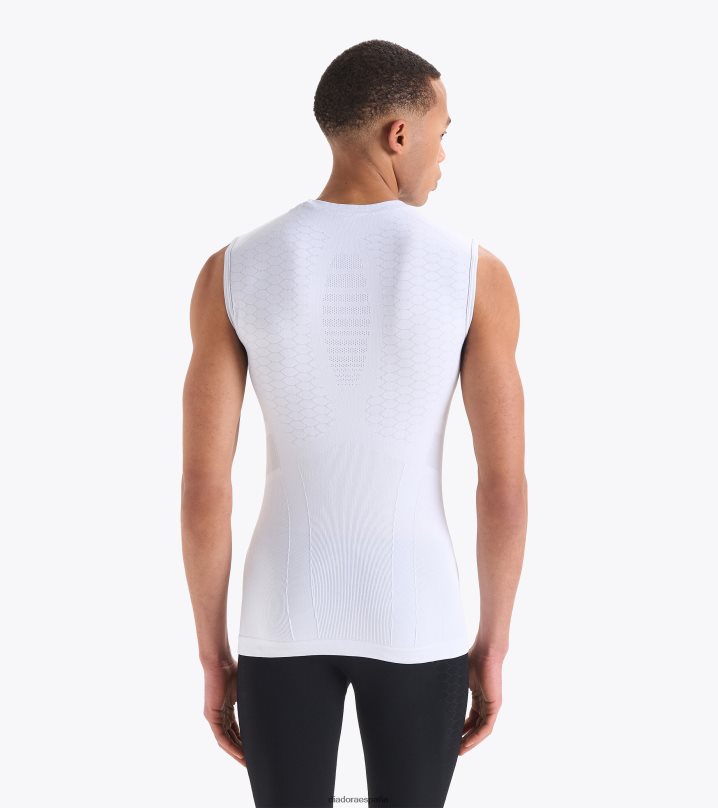 acto de camiseta sl 8T8H4Z428 blanco óptico hombres Diadora vestir