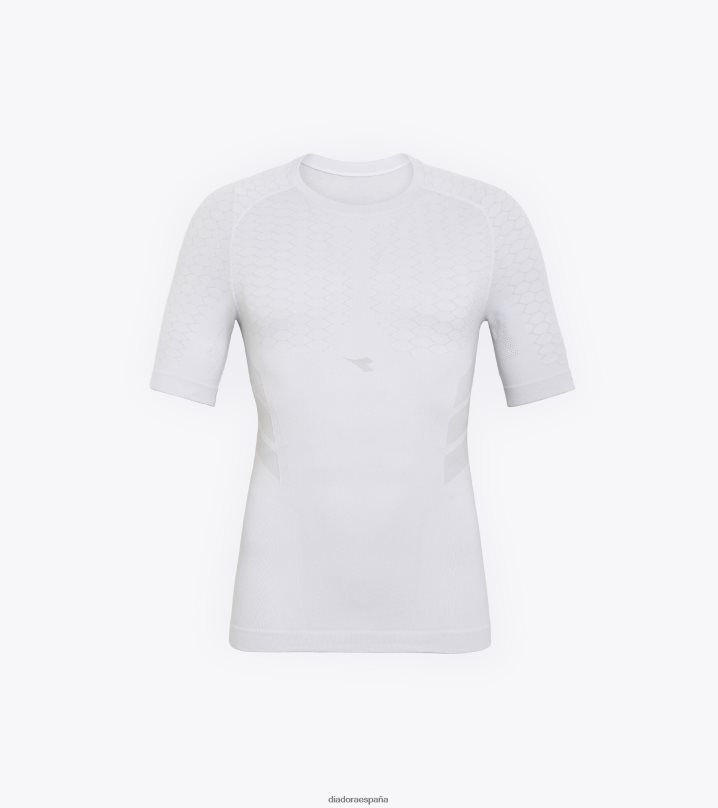 acto de camiseta ss 8T8H4Z392 blanco óptico hombres Diadora vestir