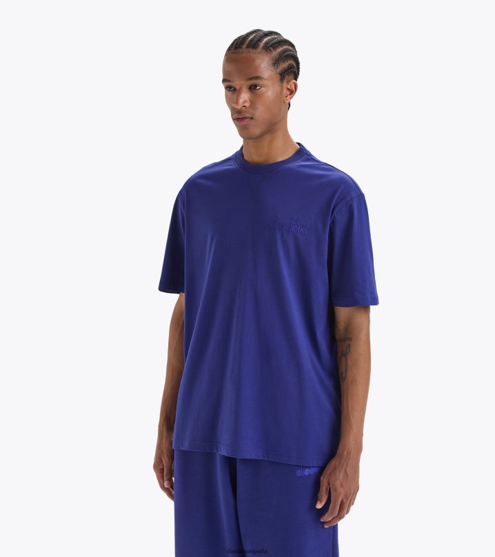 camiseta logo ss spw 8T8H4Z416 Plano hombres Diadora vestir