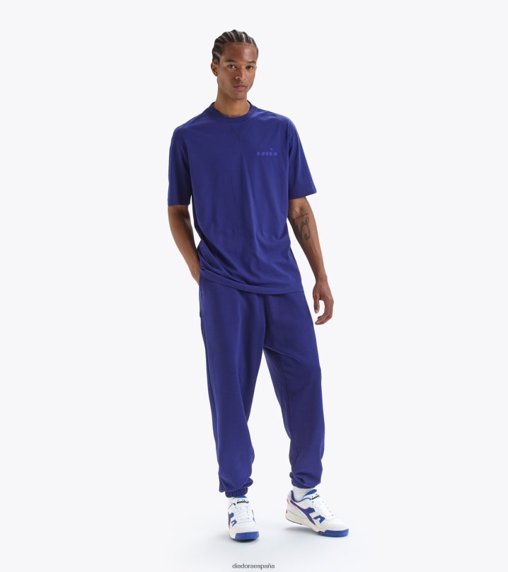 camiseta logo ss spw 8T8H4Z416 Plano hombres Diadora vestir