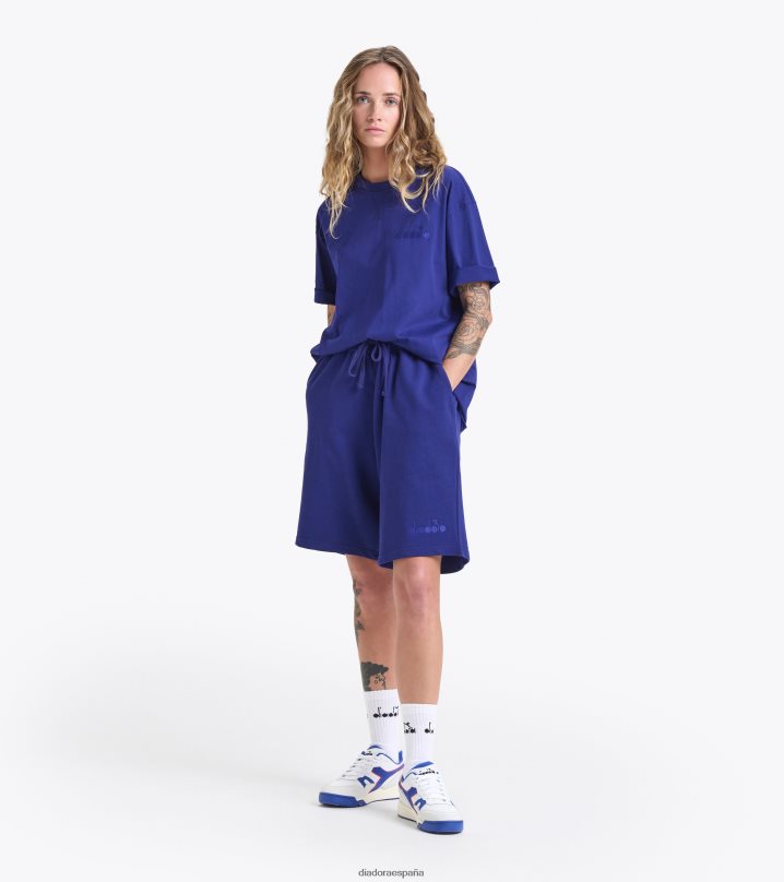 camiseta logo ss spw 8T8H4Z416 Plano hombres Diadora vestir