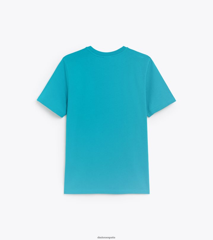 camiseta ss archivo 8T8H4Z471 lapislázuli hombres Diadora vestir