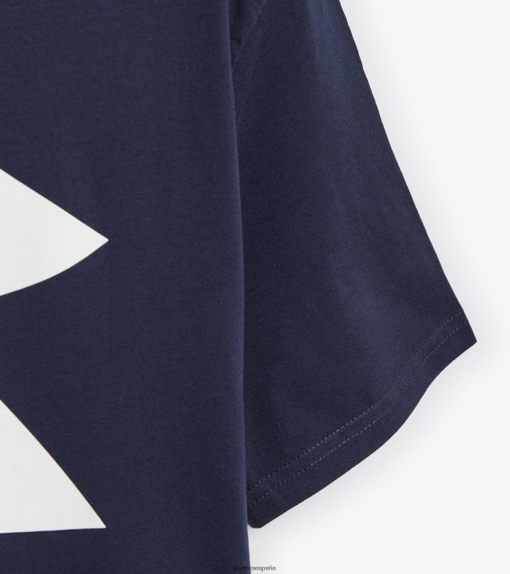 camiseta ss core 8T8H4Z468 azul marino clásico hombres Diadora vestir