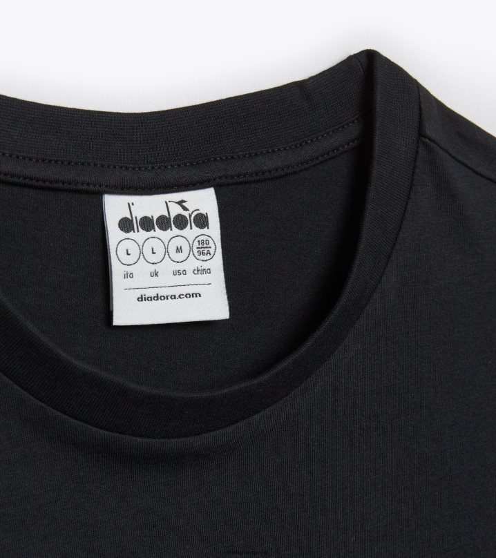 camiseta ss core 8T8H4Z470 negro hombres Diadora vestir