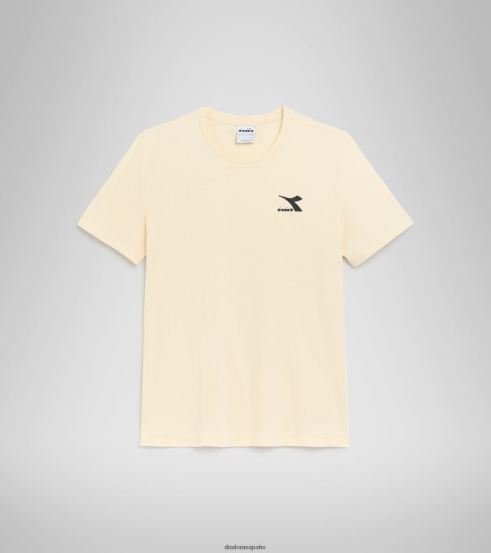 camiseta ss core 8T8H4Z477 blanco antiguo hombres Diadora vestir