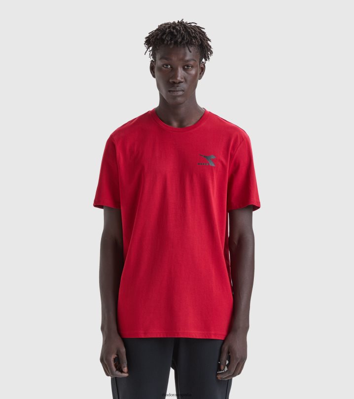 camiseta ss core 8T8H4Z479 salvia escarlata hombres Diadora vestir