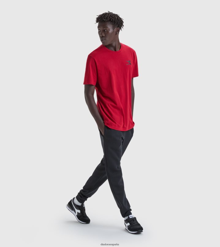 camiseta ss core 8T8H4Z479 salvia escarlata hombres Diadora vestir