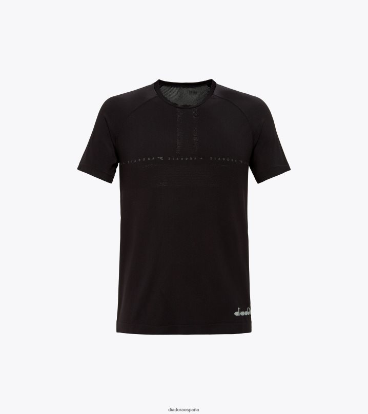 camiseta ss skin friendly 8T8H4Z358 negro hombres Diadora vestir