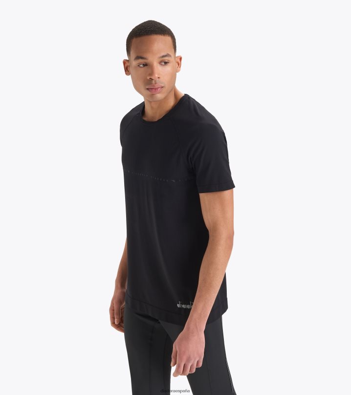 camiseta ss skin friendly 8T8H4Z358 negro hombres Diadora vestir