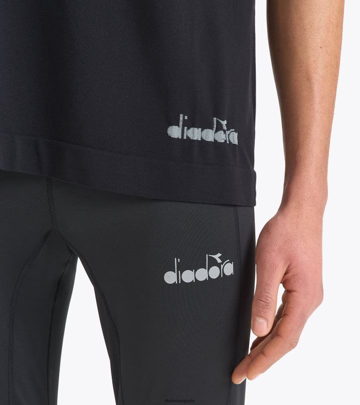 camiseta ss skin friendly 8T8H4Z358 negro hombres Diadora vestir