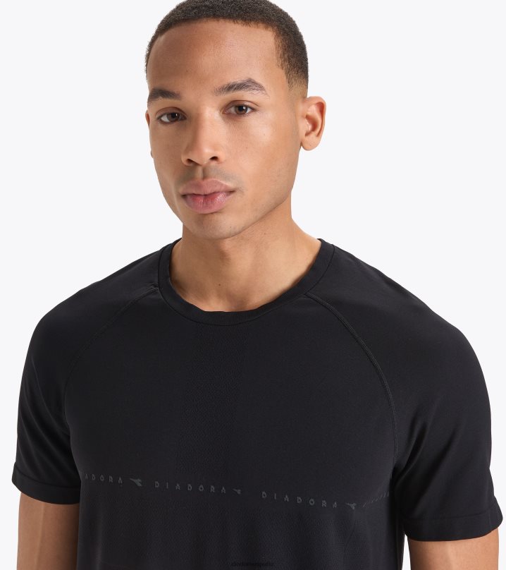 camiseta ss skin friendly 8T8H4Z358 negro hombres Diadora vestir