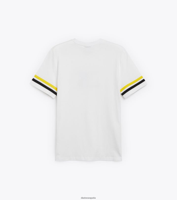 camiseta ss slam 8T8H4Z463 blanco óptico hombres Diadora vestir