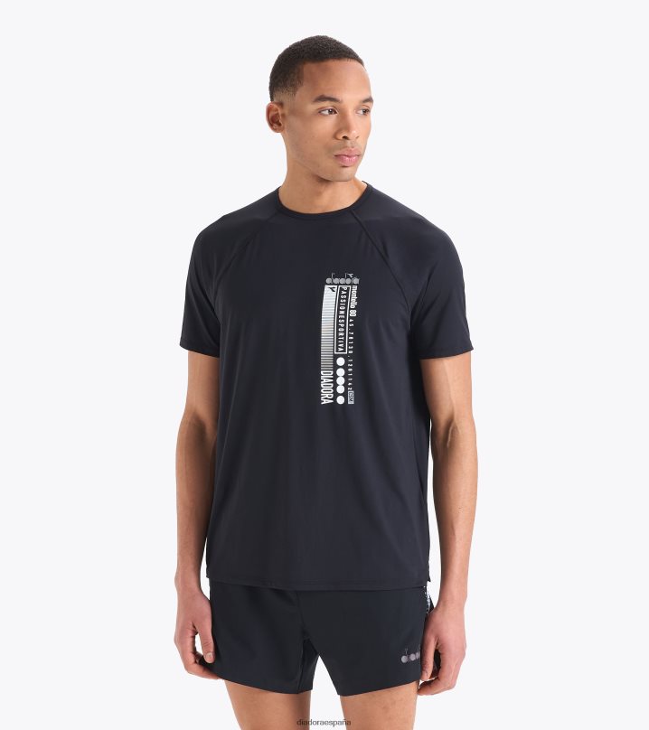 camiseta super light ss be one 8T8H4Z359 negro hombres Diadora vestir