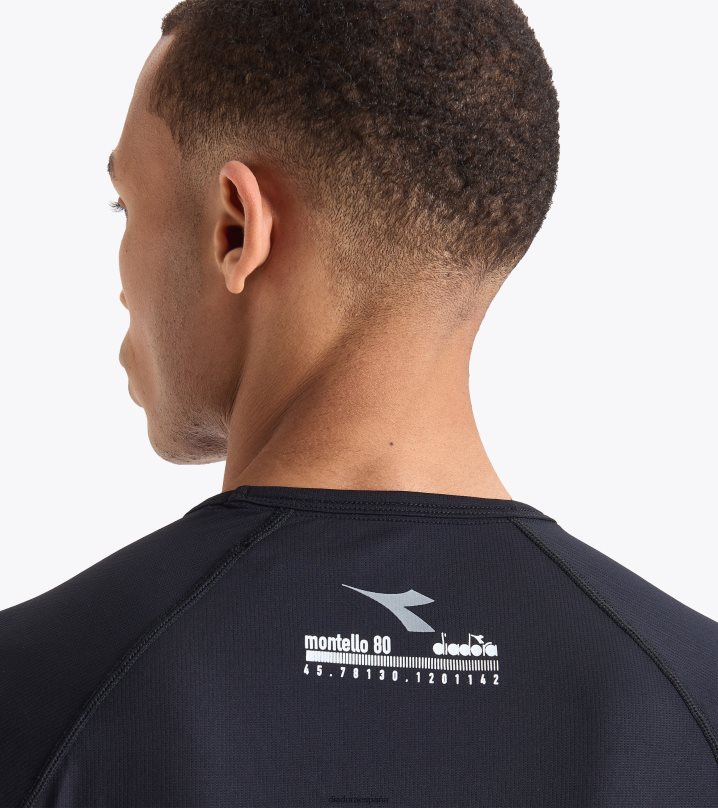 camiseta super light ss be one 8T8H4Z359 negro hombres Diadora vestir