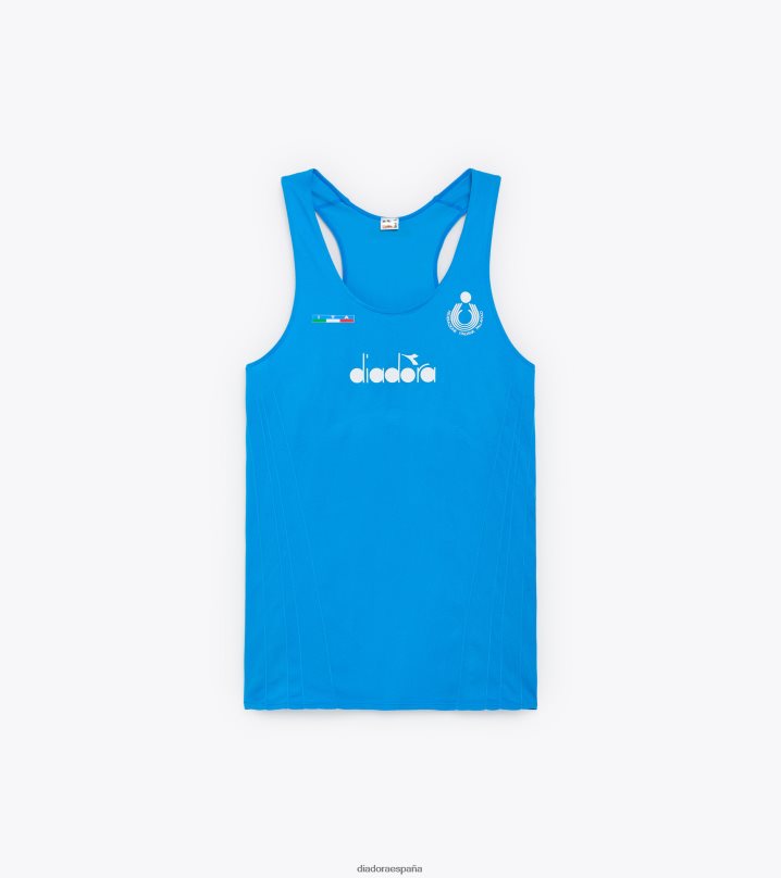 canotta gara uomo bv italia 8T8H4Z315 chaqueta azul marino hombres Diadora vestir