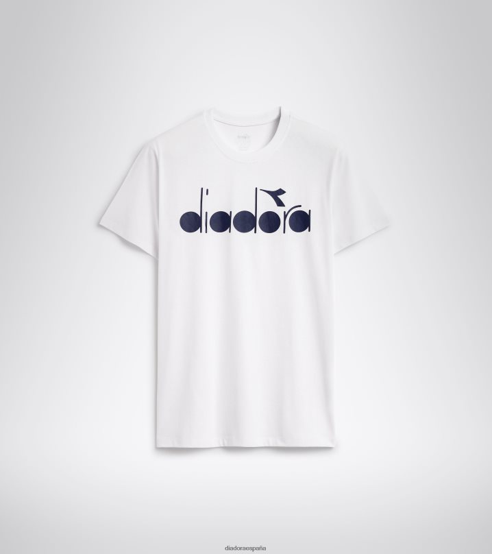 club de camisetas ss 8T8H4Z452 blanco óptico hombres Diadora vestir