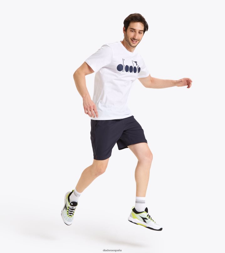 club de camisetas ss 8T8H4Z452 blanco óptico hombres Diadora vestir