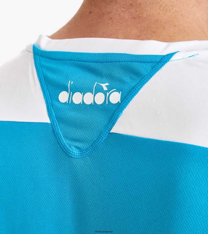 corte de camiseta 8T8H4Z440 fluo real hombres Diadora vestir