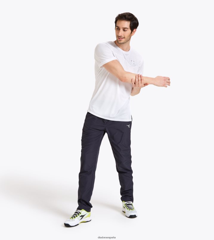 corte de camiseta 8T8H4Z441 blanco óptico hombres Diadora vestir