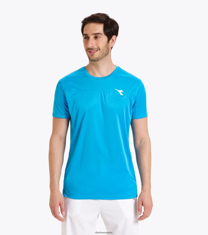 equipo de camiseta 8T8H4Z460 fluo real hombres Diadora vestir