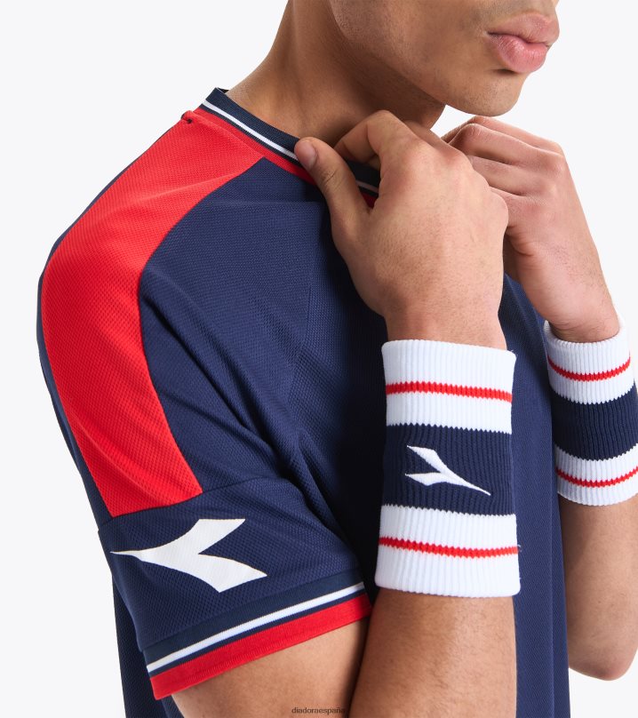 icono de camiseta ss 8T8H4Z330 corsario azul hombres Diadora vestir