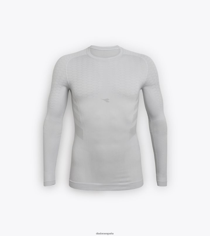 ls acto de camiseta 8T8H4Z378 blanco óptico hombres Diadora vestir