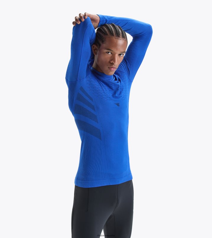 ls acto de cuello de tortuga 8T8H4Z357 mar turco hombres Diadora vestir