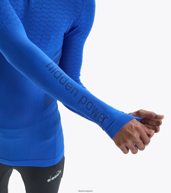 ls acto de cuello de tortuga 8T8H4Z357 mar turco hombres Diadora vestir