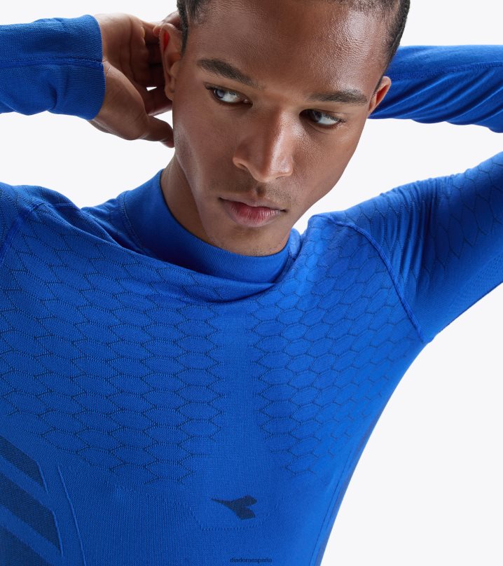 ls acto de cuello de tortuga 8T8H4Z357 mar turco hombres Diadora vestir