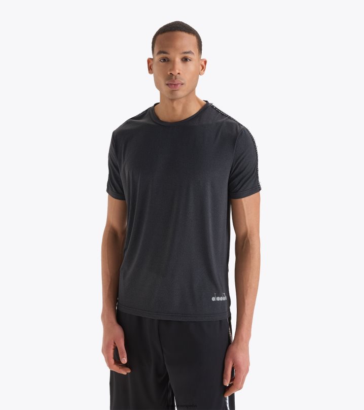 ss camiseta ser uno 8T8H4Z380 negro hombres Diadora vestir